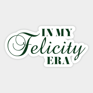 Felicity Eras AG Sticker